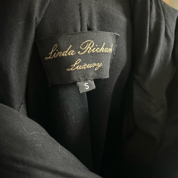 Linda Richard’s Luxury black rabbit fur LOVE sweatshirt size XS NWT - Picture 9 of 12